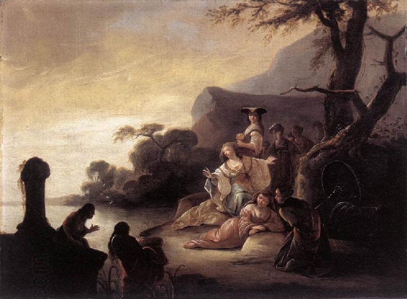 WET, Gerrit de Finding of Moses in the Nile